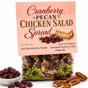 Cranberry Pecan Chicken Salad Spread or Cheeseball